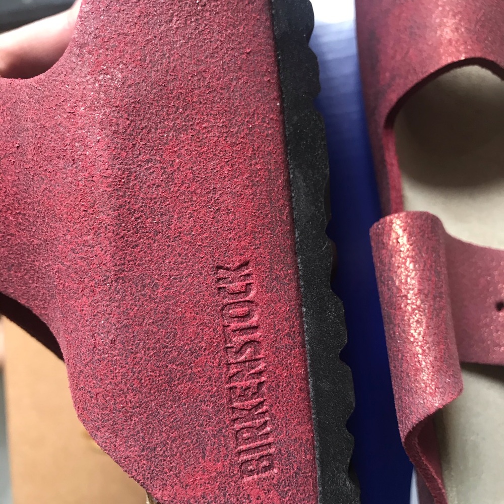 Birkenstock washed leather sz 38-39-40 - Picture 10 of 11